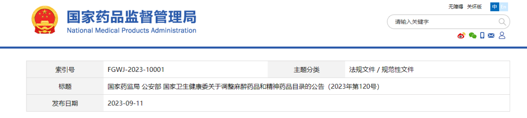 依托咪酯列入第二类精神药品目录！依托咪酯检测，势在必行